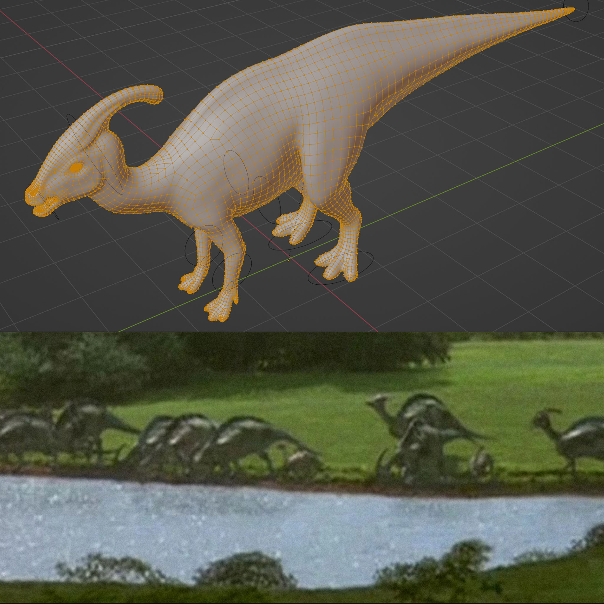 Parasaurolophus preview image 2